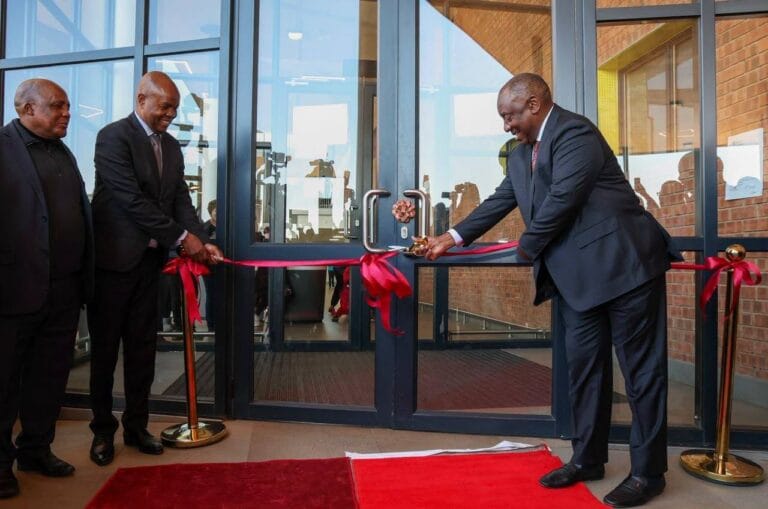 President Ramaphosa Officially Opens New King Nyabela District Hospital in Mpumalanga