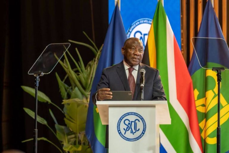 Ramaphosa takes helm of SADC as South Africa assumes leadership role in a region facing major challenges and opportunities
