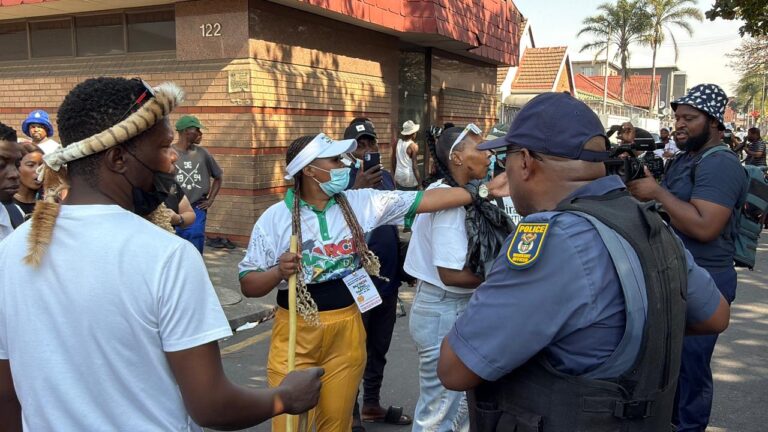 “We Want The Foreigners To Go Back”: March And March Storm Refugee Camp Outside Durban Home Affairs, Leaving Several Injured And Arrests Made
